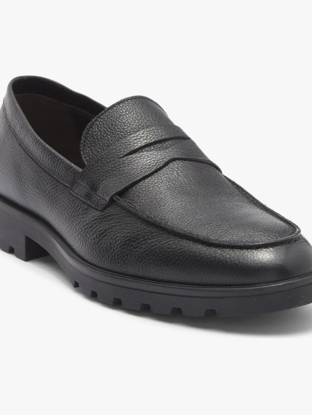 Size 10.5 - 🆕️ Adam Derrick To Boot New York Men's Black Leather Penny Loafers